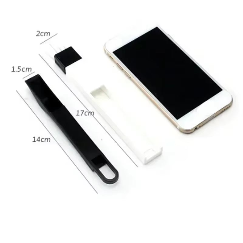 CleanSweep Polished Window Track & Keyboard Brush – Nook & Cranny Dust Shovel for Effortless Cleaning